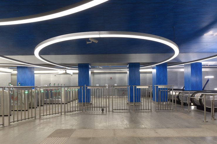 Okskaya Moscow Metro Station