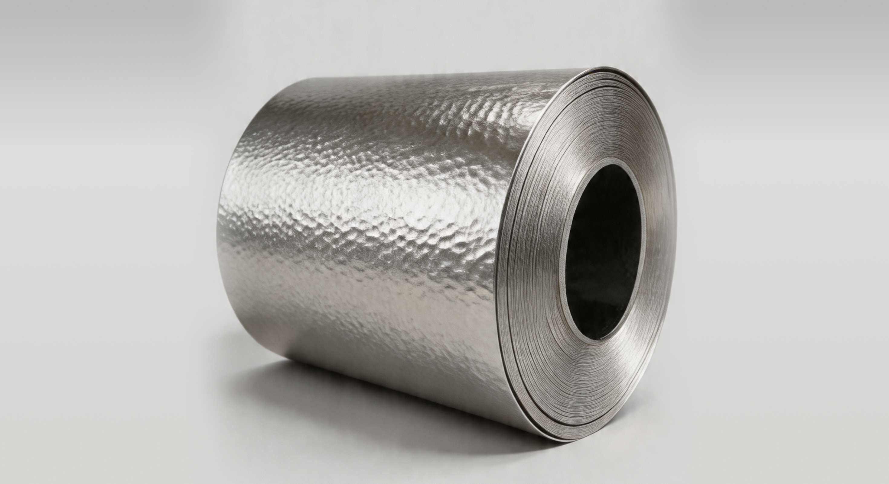 Embossed (stucco) aluminium coil