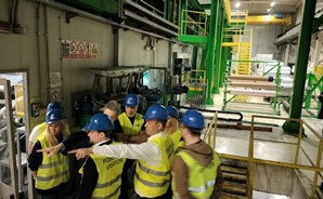 Friendly architect visit to the plant